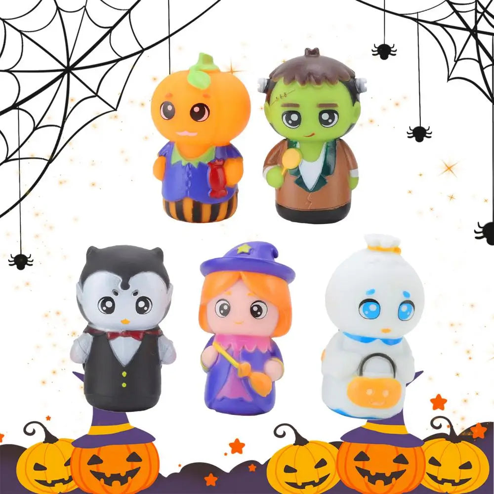 Character Finger Puppets -Children Halloween Finger Puppets - Toy Puppets -Wonderful 5X Puppets For Halloween Party