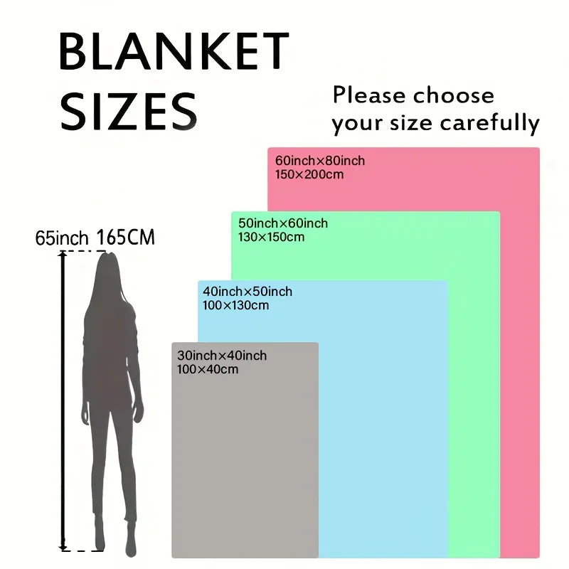 [Machine Washable Travel Blanket - 1pc Elephant Leaning On The Moon Sleeping