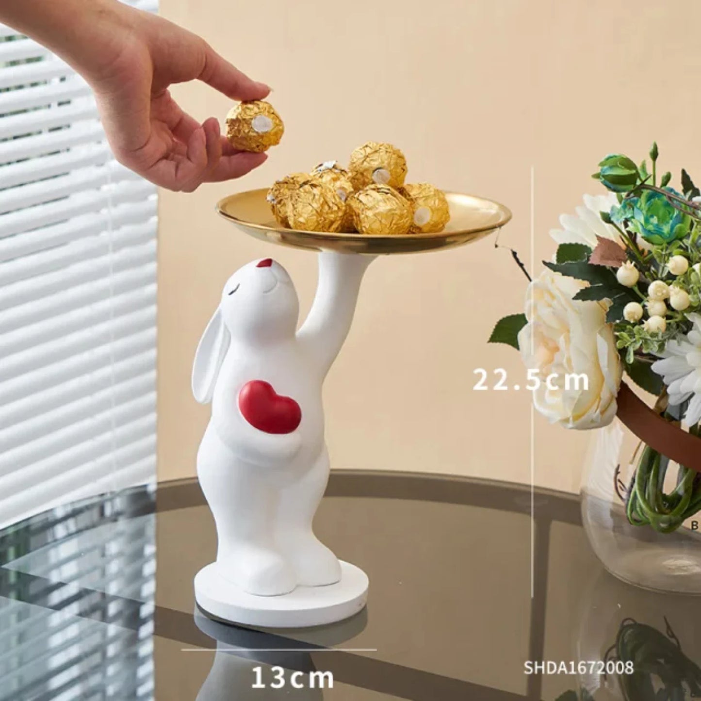 Cute Bear Tray - Fruit Plate & Candy Decoration