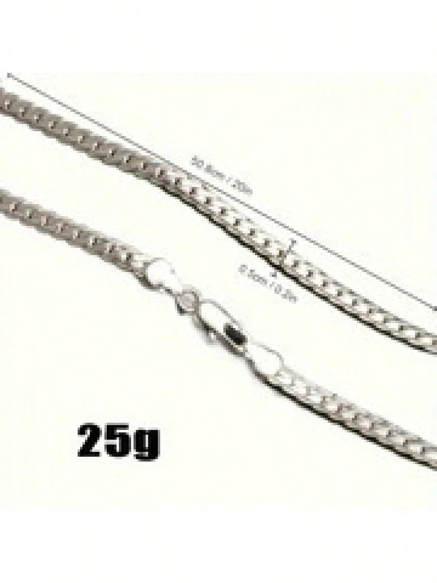 Sterling Silver 20-Inch Necklace Chain