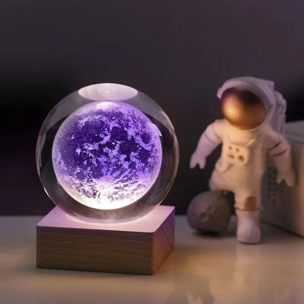 3D Crystal Ball Solar Planet System