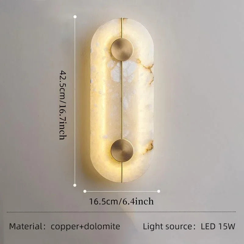 Modern Creative Marble Wall Lamp