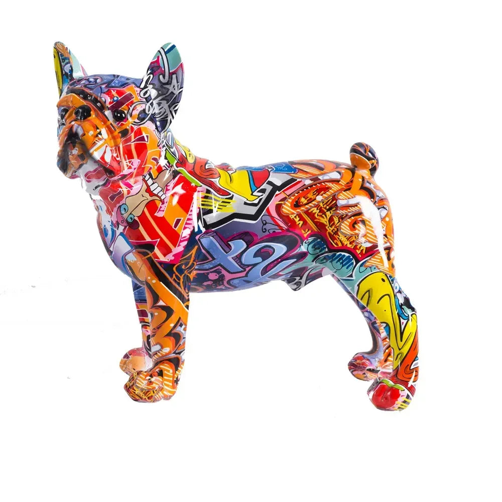 L/S French Bulldog - Creative Resin Crafts - Home Decoration