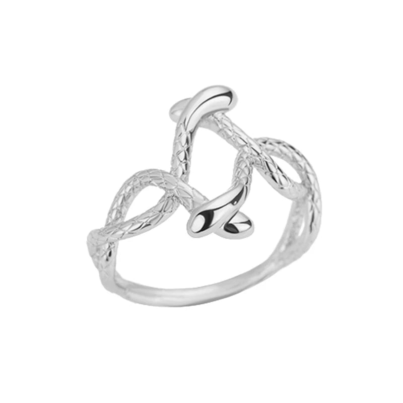 Vintage Lotus Rings for Women - Teens Stainless Steel  Ring