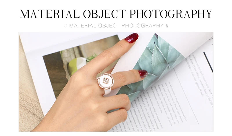 New Big Oversize Women Rings - Healthy Comforfit Never Fade Color Fashion Jewelry -Gift CZ Crystal  Women Rings  Chrismas Gift