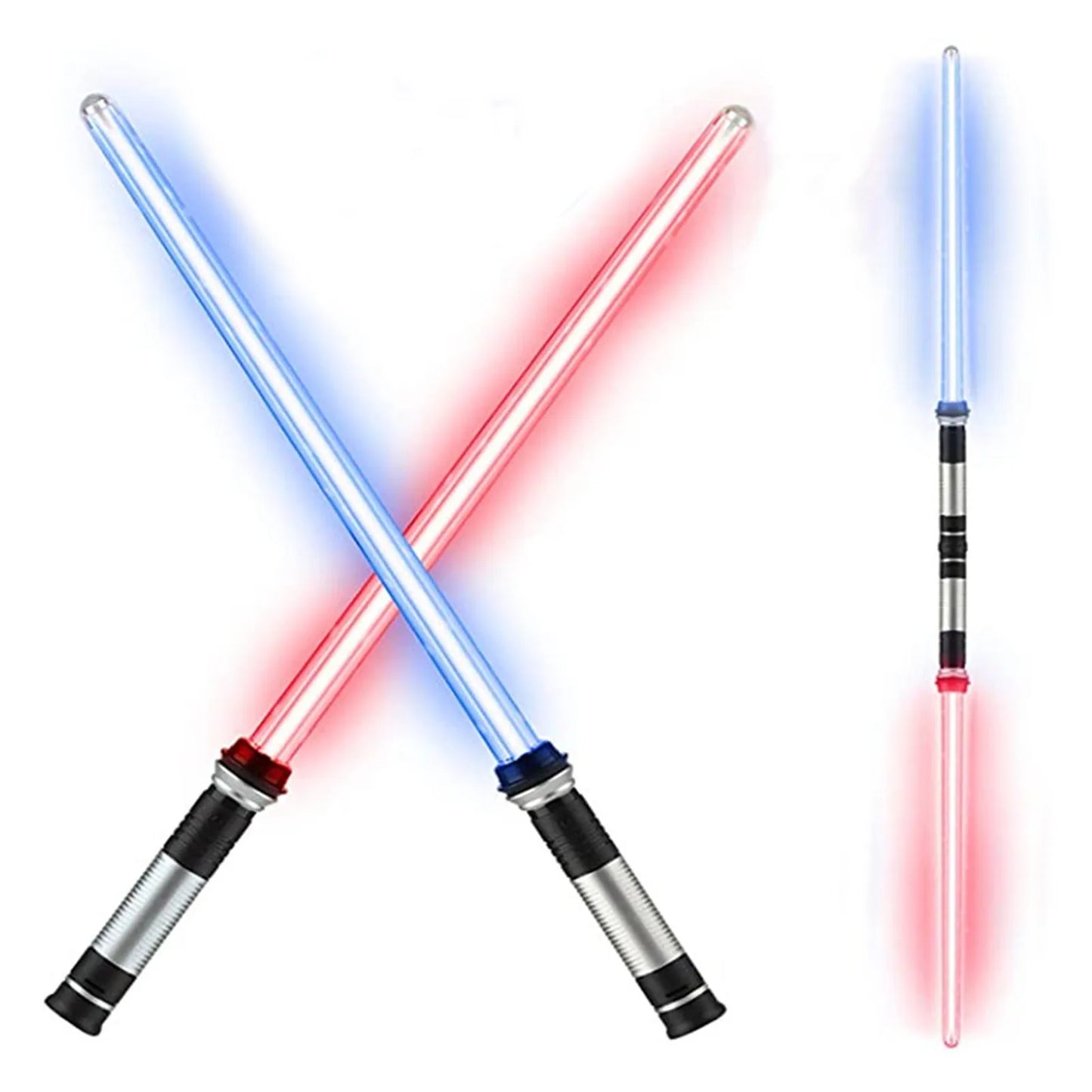 2 Pcs /set Lightsaber Toys For Children - Sabre Laser Sword Light Up - Led Flashing Lightstick - Glow In The Dark
