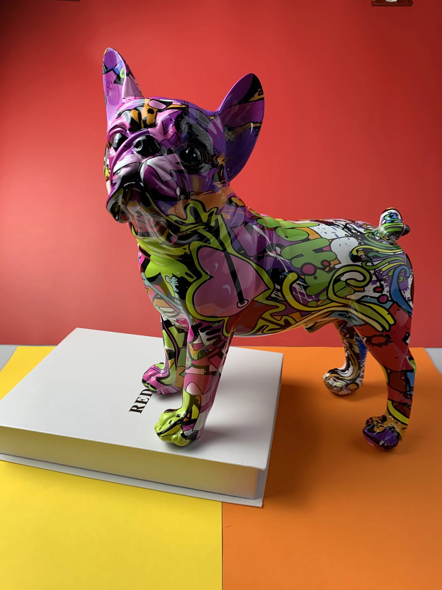 L/S French Bulldog - Creative Resin Crafts - Home Decoration