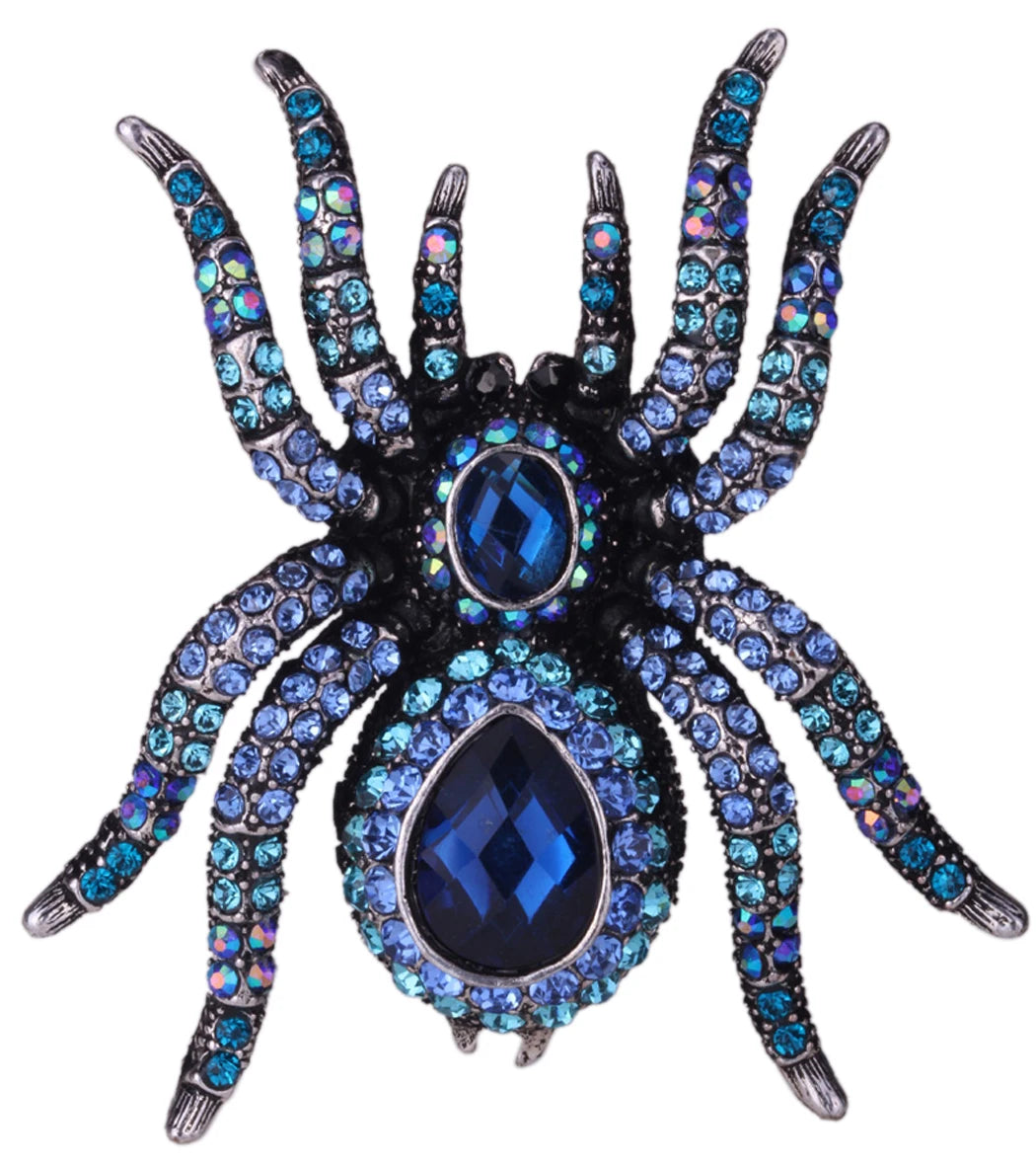 Spider Stretch Ring -Scarf Clasp Halloween Party