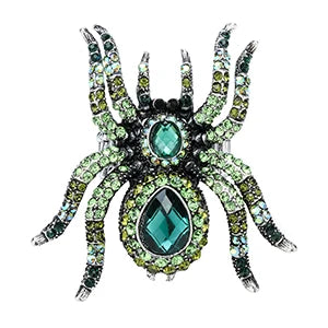 Spider Stretch Ring -Scarf Clasp Halloween Party