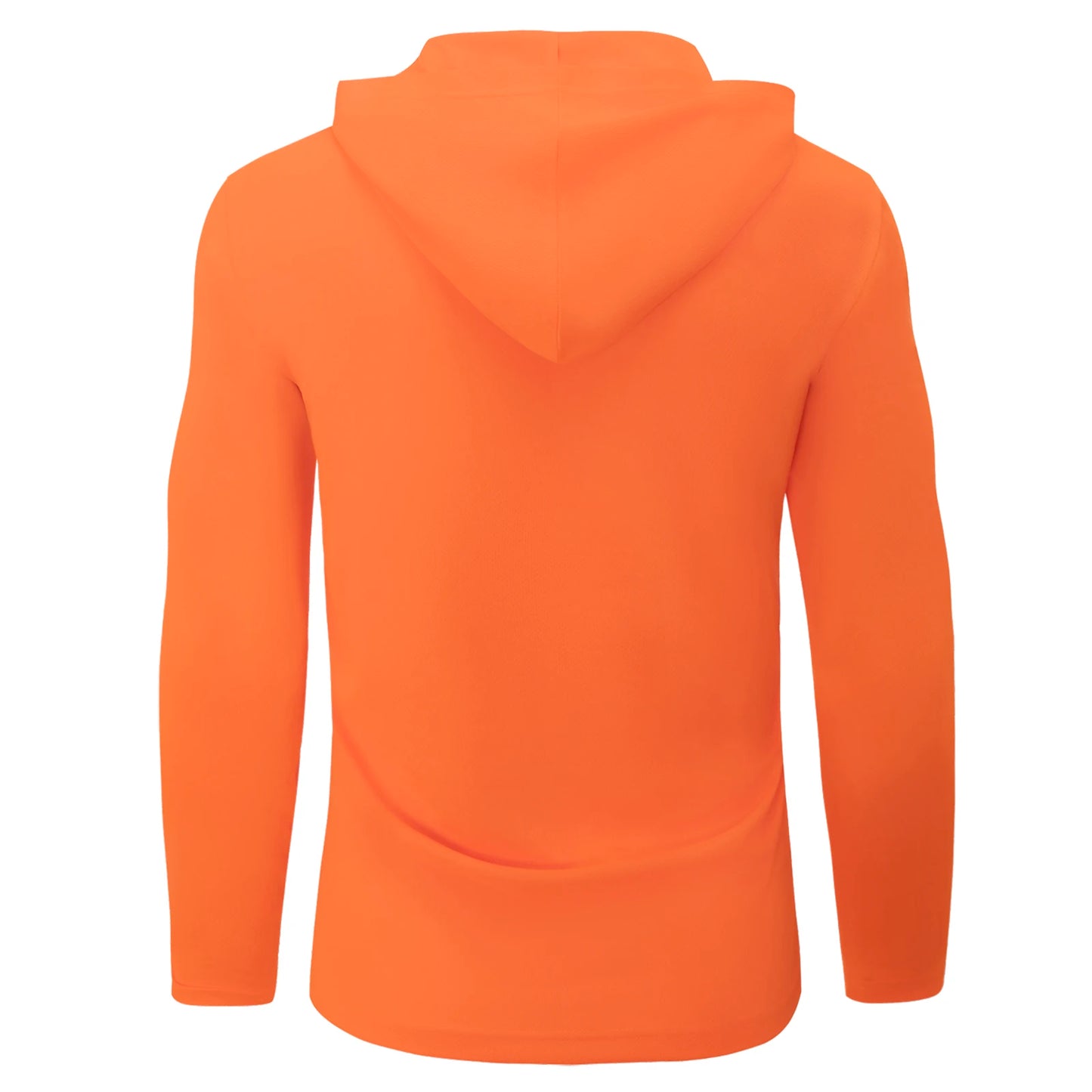 Men's five piece sports long sleeved T-shirt,- hooded solid color breathable sports shirt, suitable for running and fitness