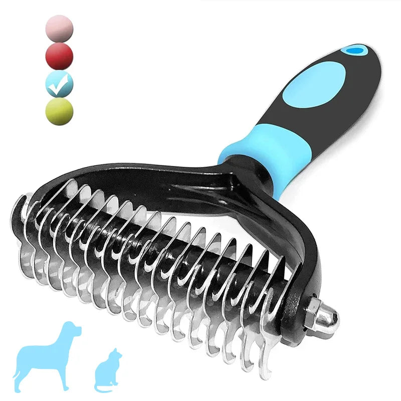Professional Dog Brush - Pet Hair Remover -  Dog Grooming Comb Removes Hairs - Cats & Dogs Animal Hair BrushItems