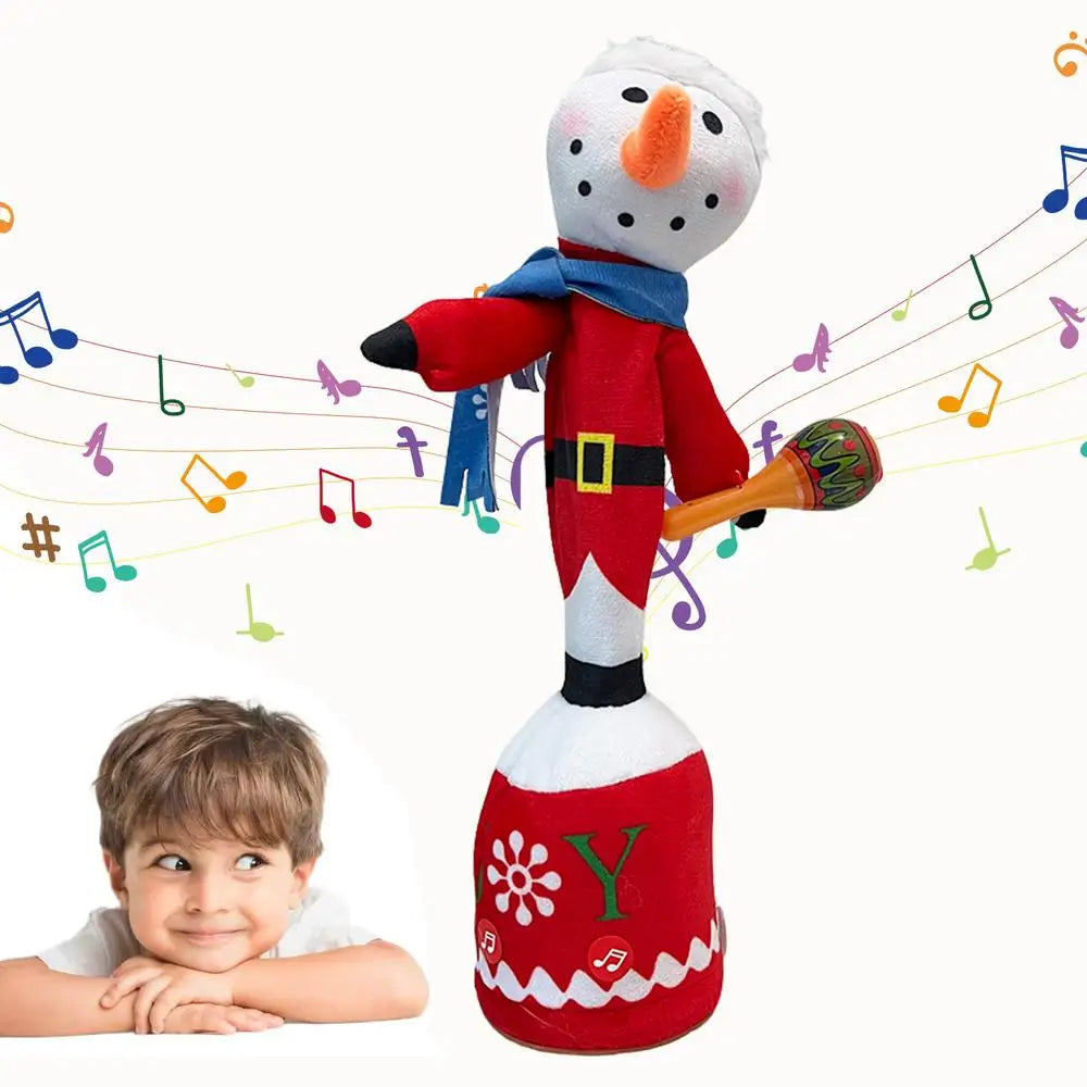 Santa Claus Dancing Doll - Christmas Santa Claus Plush Toy Christmas - Battery Operated Musical Figure