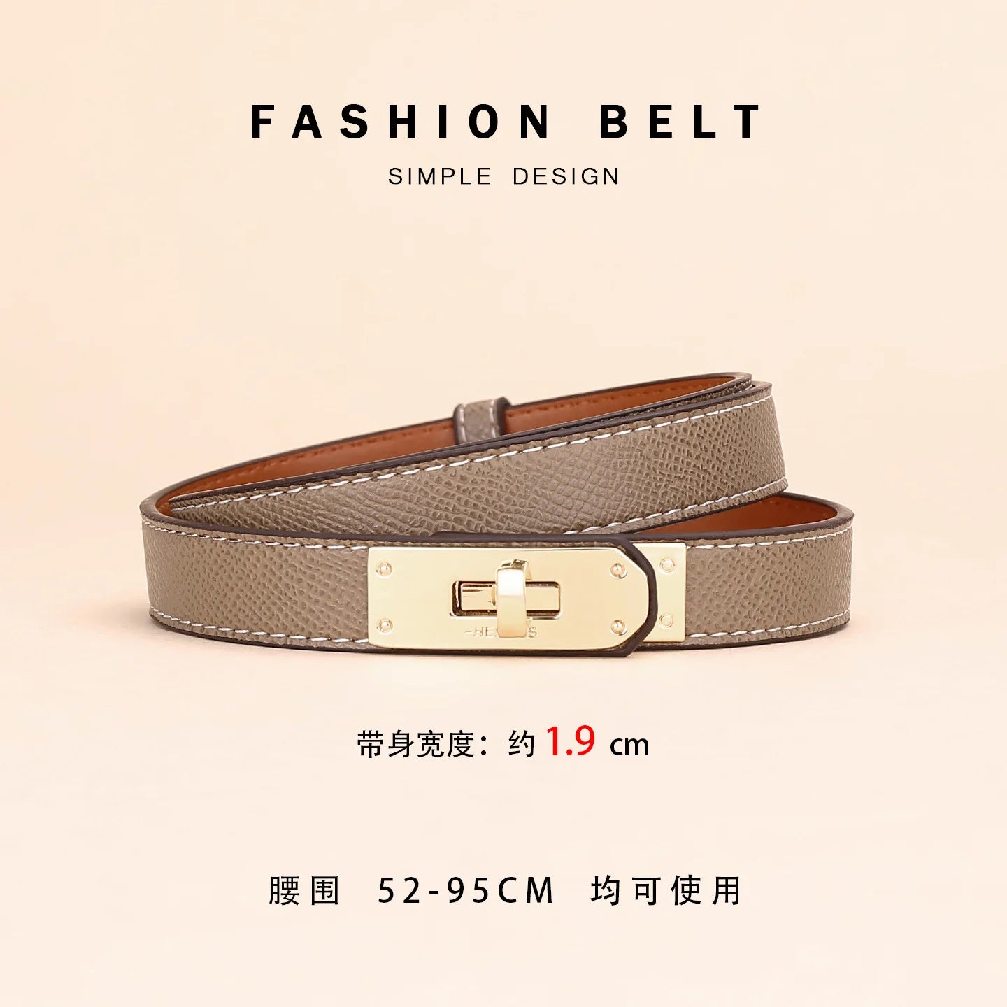 Adjustable Plutonium Leather Ladies Dress Accessories Slim Belts - Thin Women Belt Belts Alloy Buckle