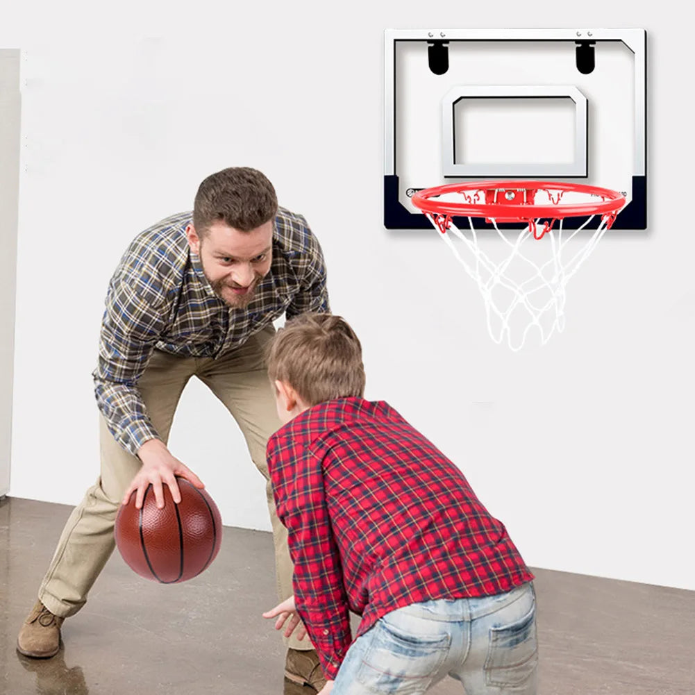 Kids Mini Basketball Hoop With Electronic Scoreboard - Outdoor - Indoor
