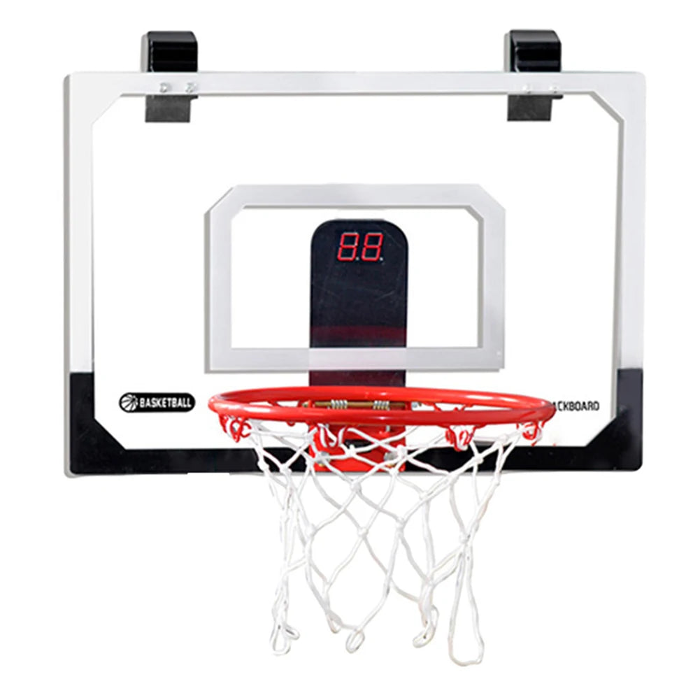 Kids Mini Basketball Hoop With Electronic Scoreboard - Outdoor - Indoor