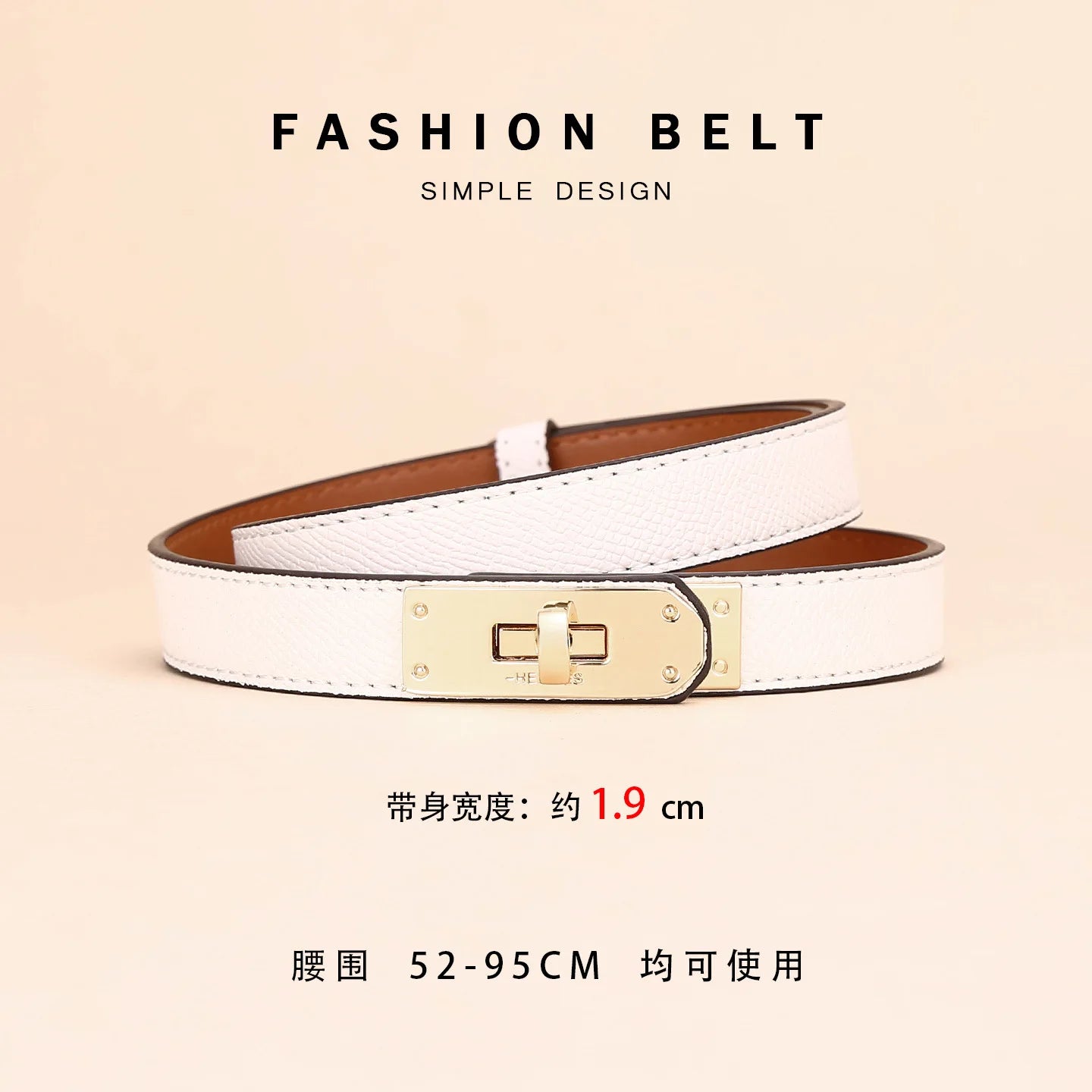 Adjustable Plutonium Leather Ladies Dress Accessories Slim Belts - Thin Women Belt Belts Alloy Buckle