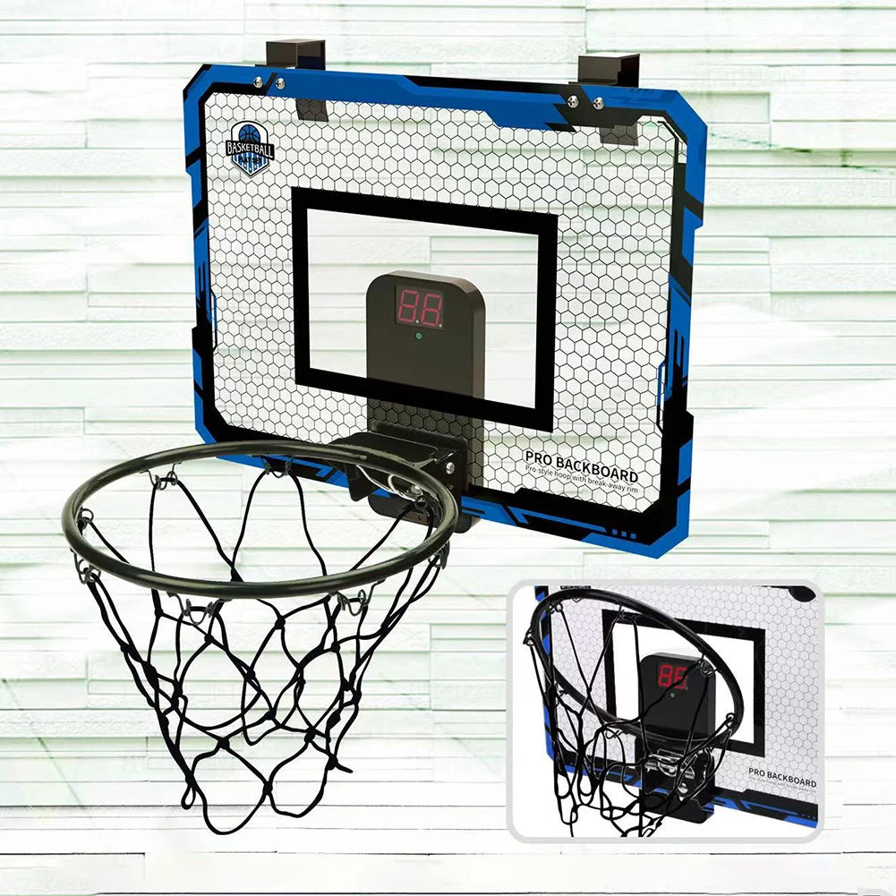 Kids Mini Basketball Hoop With Electronic Scoreboard - Outdoor - Indoor