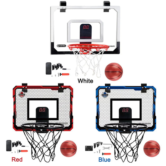 Kids Mini Basketball Hoop With Electronic Scoreboard - Outdoor - Indoor