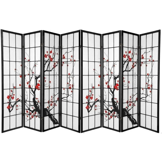 8 Panel Screen & Room Divider, 138"W X 70"H