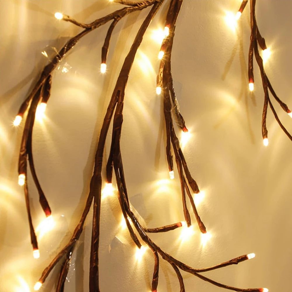 Outdoor Lighting - Light String Solar Tree and Vine Lamp - 96LED Tree Branches Light - Waterproof  - Decorative Lights