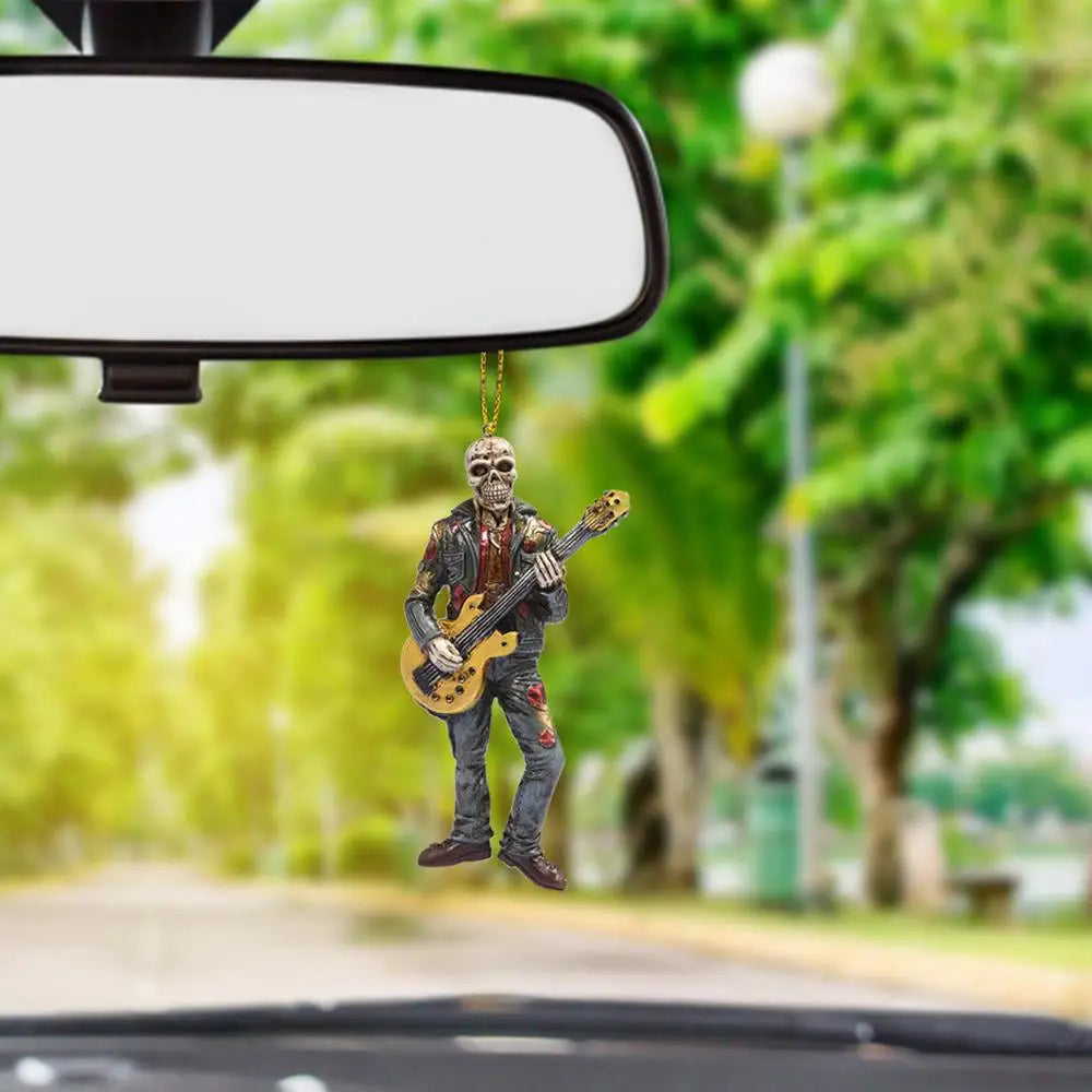 Halloween Rock Skull Band - Doll Halloween Party Celebration - A Gift For Rock Musicians