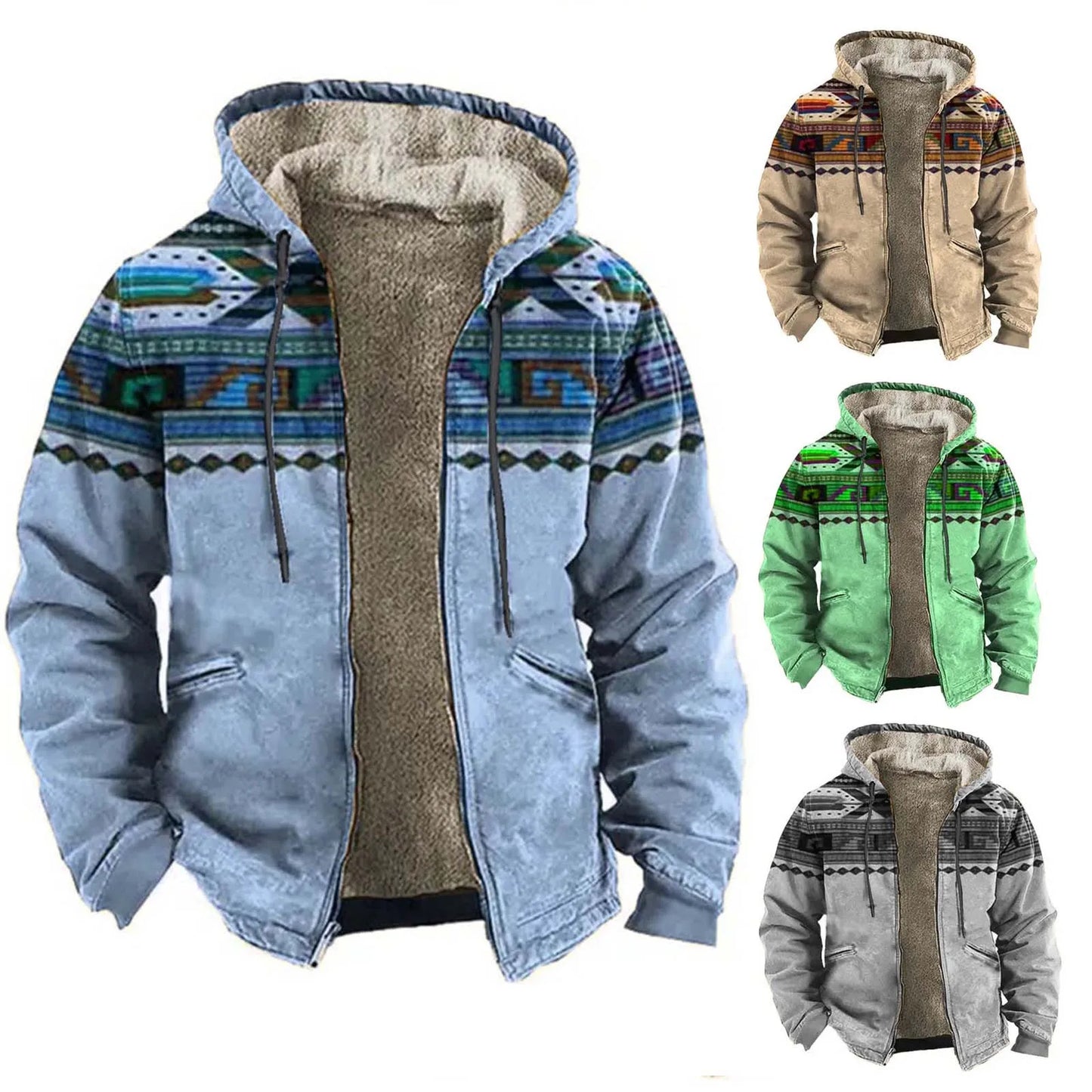 Men Jacket Cardigans  - Casual Streetwear Clothing