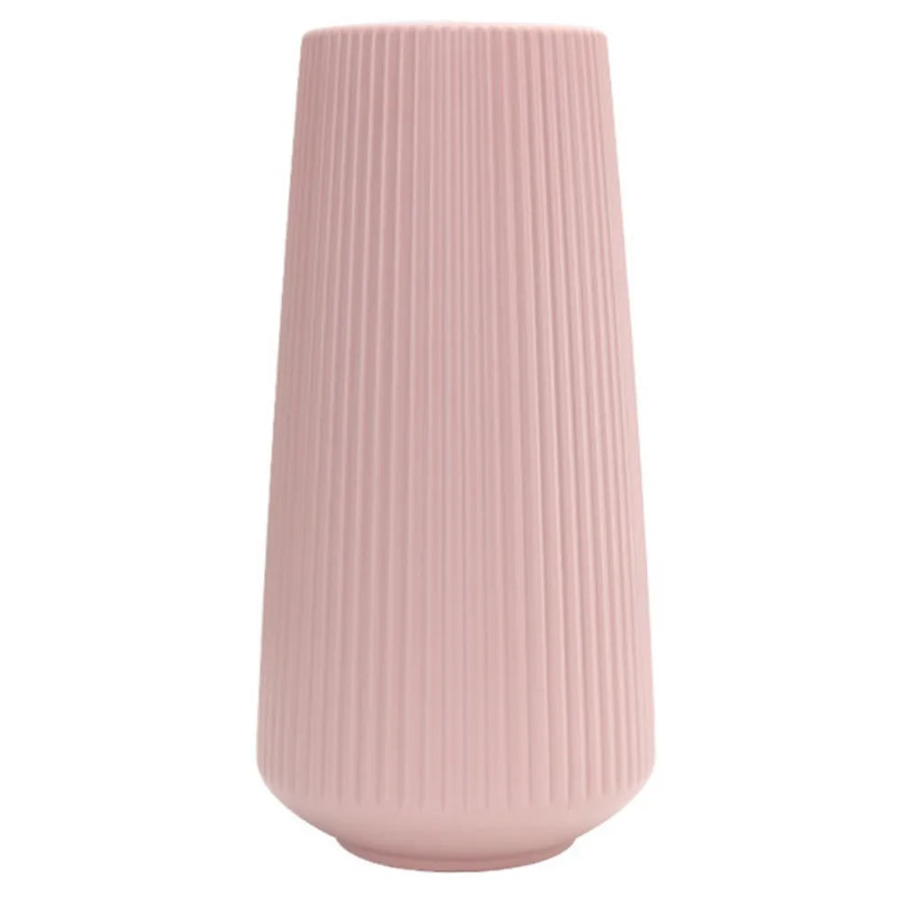 Nordic Creative Vase - Large Minimalist Home Decor - Flower Vases for Plastic Vase Flower Arrangement Container Flower Decoration