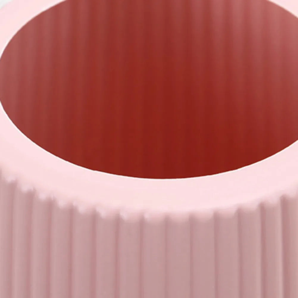 Nordic Creative Vase - Large Minimalist Home Decor - Flower Vases for Plastic Vase Flower Arrangement Container Flower Decoration