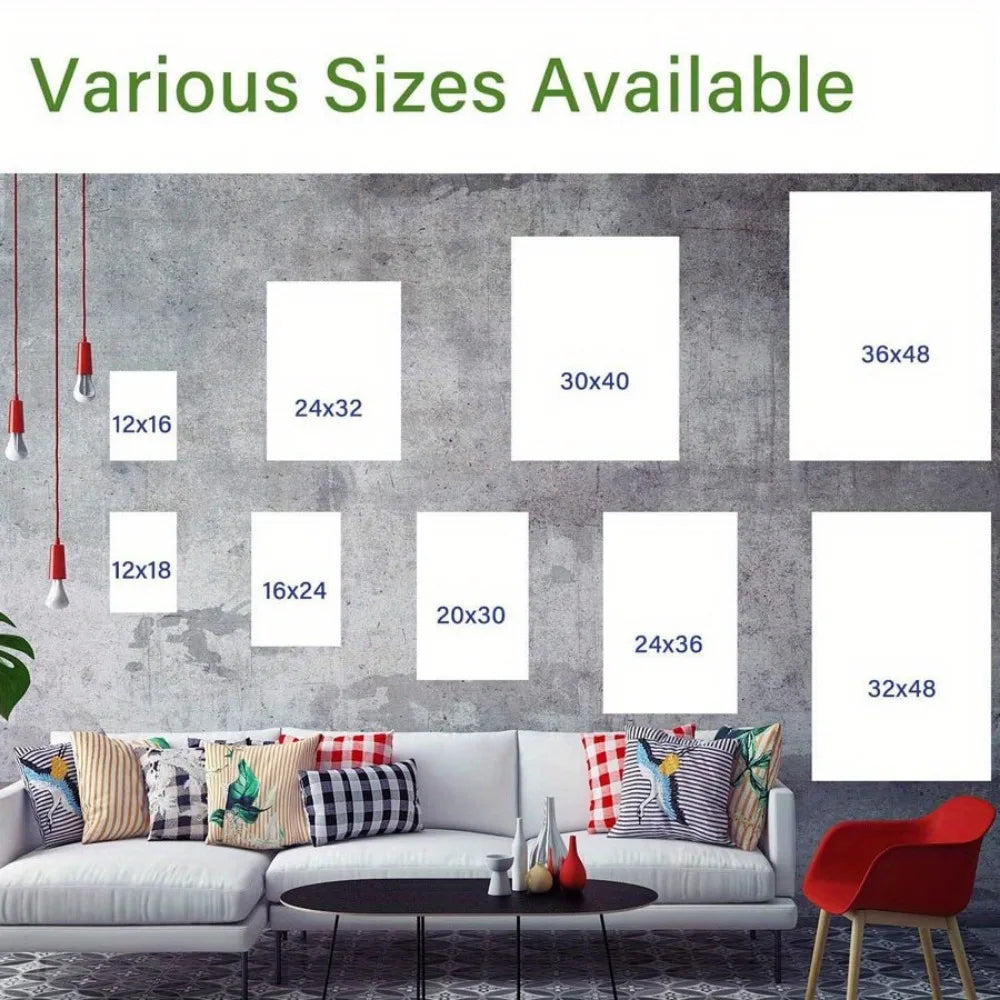 Sunflower field landscape canvas print