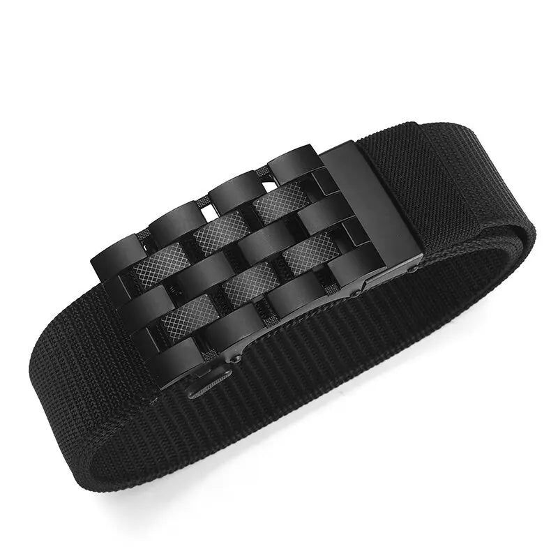 New Golf Sports Elastic Belt Tactical Belt - Metal Automatic Buckle s