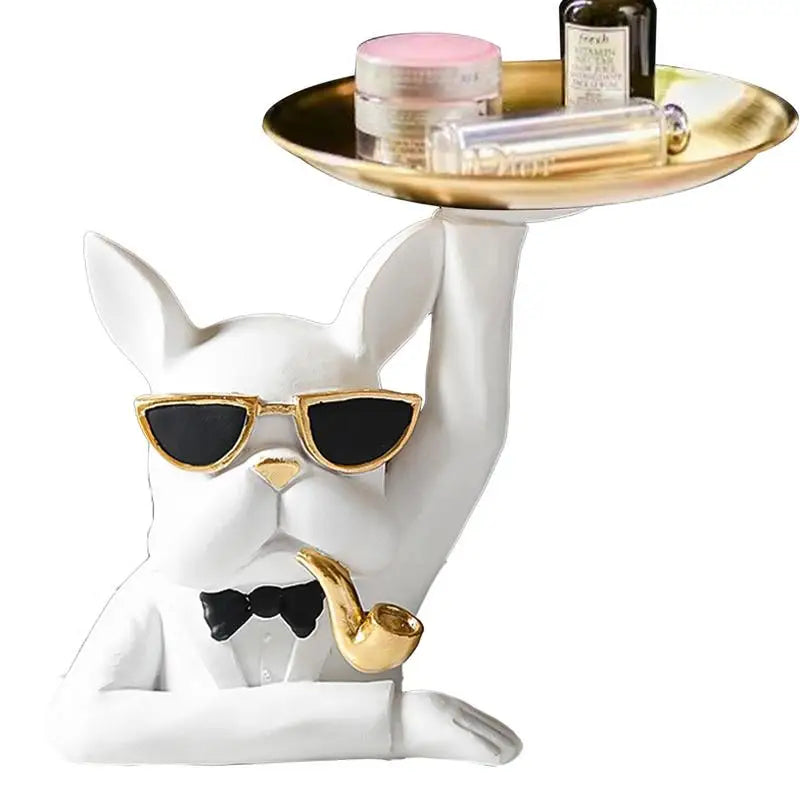 Dog Statue with Tray - Multi Functional