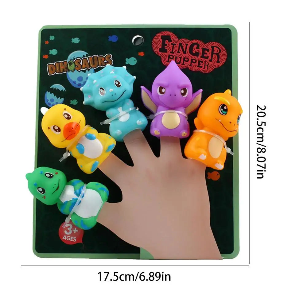 Character Finger Puppets -Children Halloween Finger Puppets - Toy Puppets -Wonderful 5X Puppets For Halloween Party
