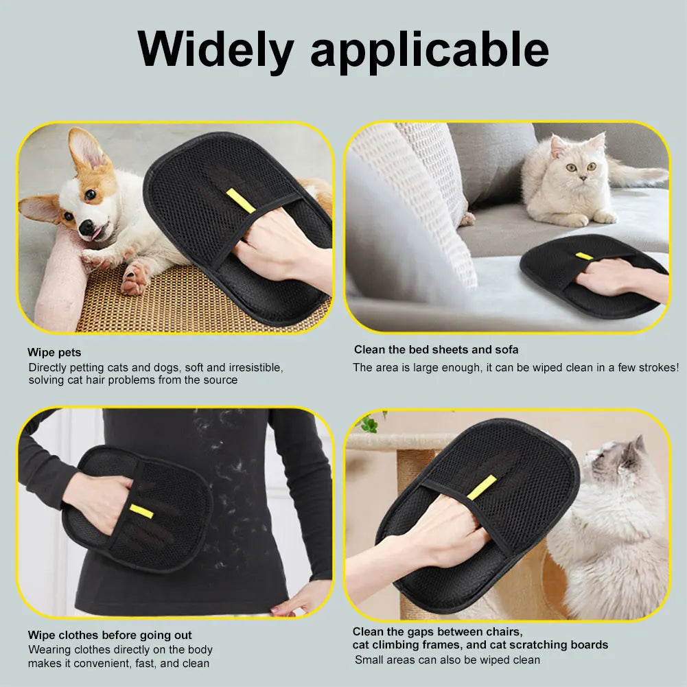 1/2/3/4/5pcs Pet Hair Remover - Mitt Pet Hair Remover Gloves - Brush Glove for Dog & Cat