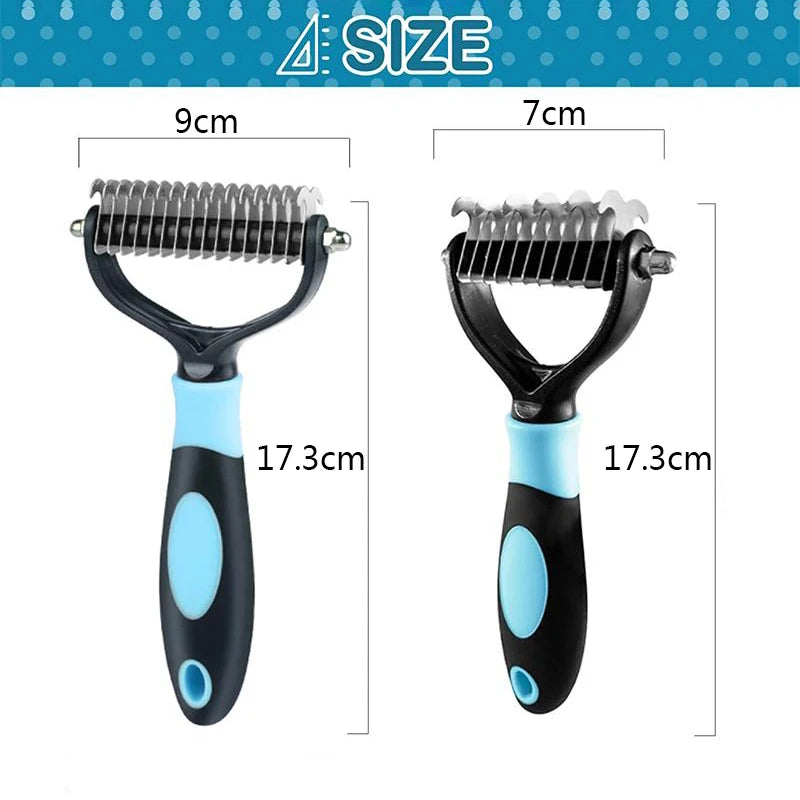 Professional Dog Brush - Pet Hair Remover -  Dog Grooming Comb Removes Hairs - Cats & Dogs Animal Hair BrushItems