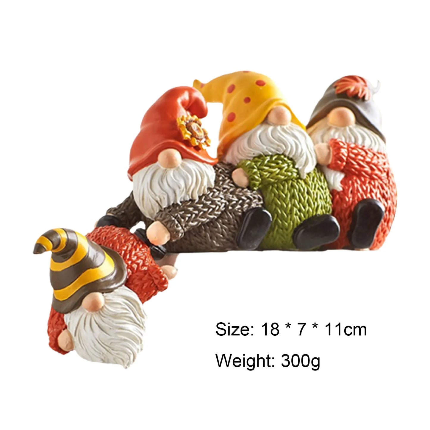 Christmas Decor Gnome Santa Claus - Polar Bear Black Bear Resin - Desktop Decoration For Home Party