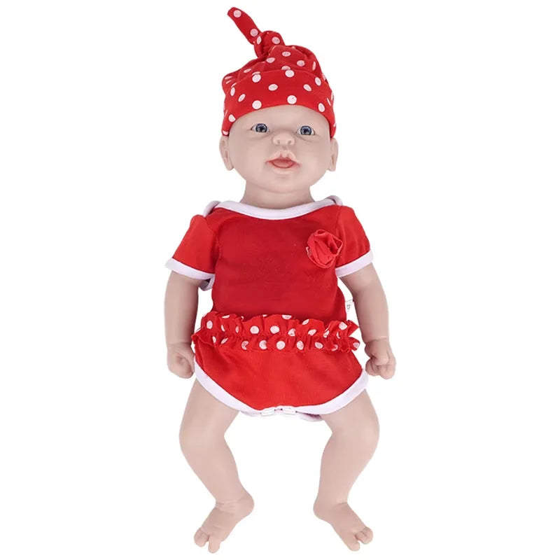 100% Full Silicone  Doll  Realistic Baby Toys -  Lifelike Newborn Baby - DIY Painted Dolls Kit for Children