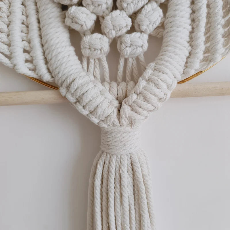 Owl Tassel  Tapestry,