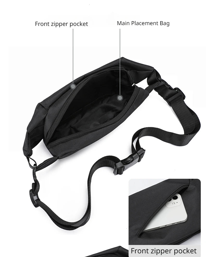 Men's Crossbody - Large Capacity Casual Shoulder Fashion - Multi-functional Chest Bag