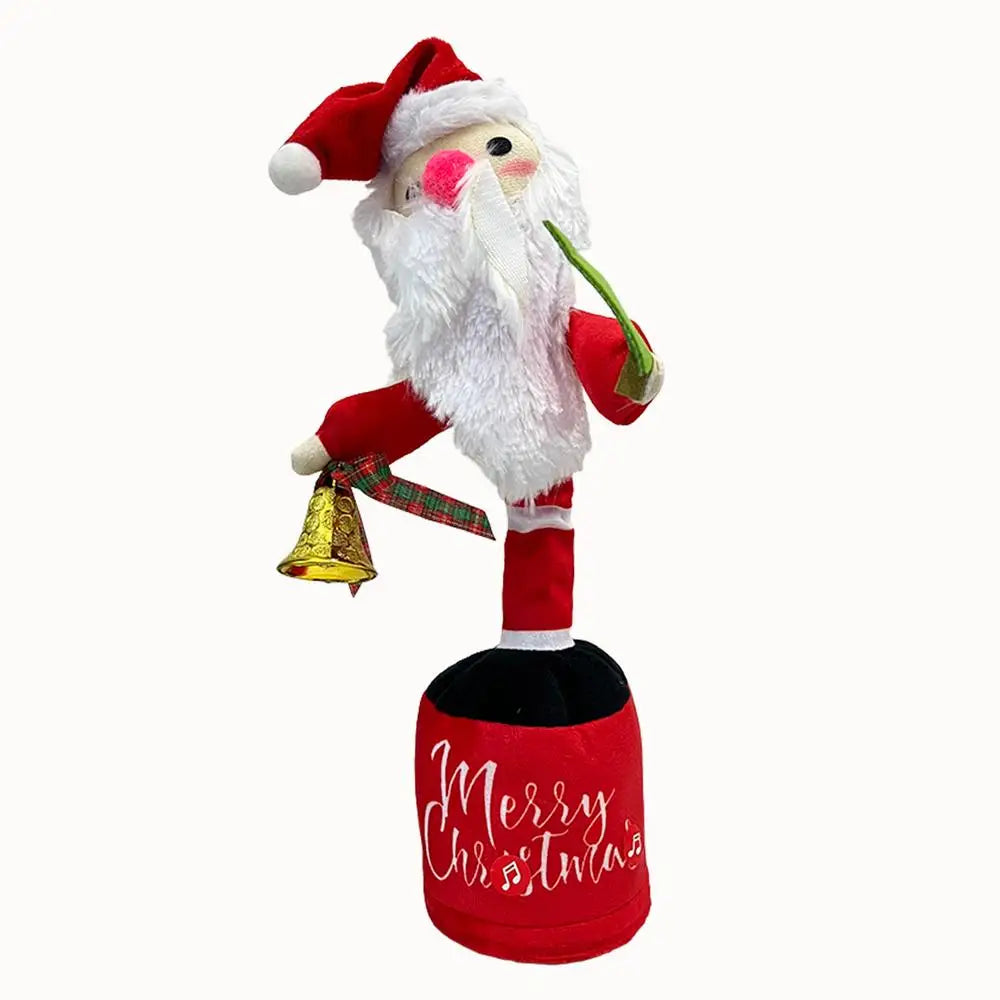 Santa Claus Dancing Doll - Christmas Santa Claus Plush Toy Christmas - Battery Operated Musical Figure