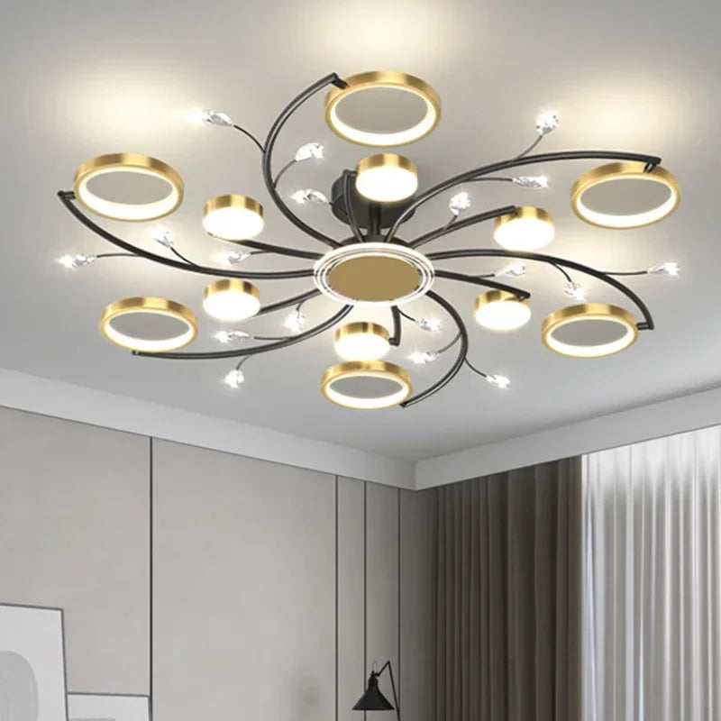 Nordic Modern Minimalist LED Chandelier, Living Room, Dining Room