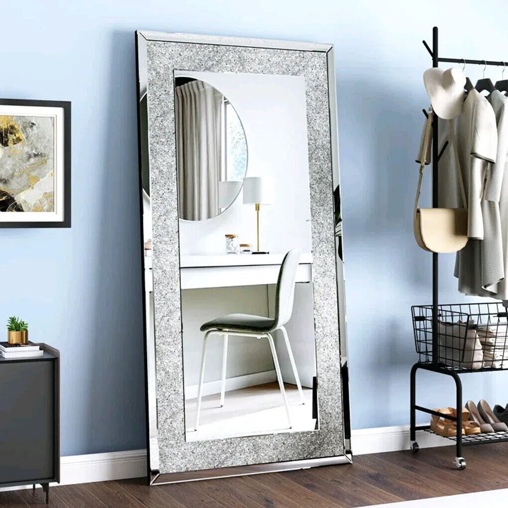 Crystal Crush Diamond Wall Mirror