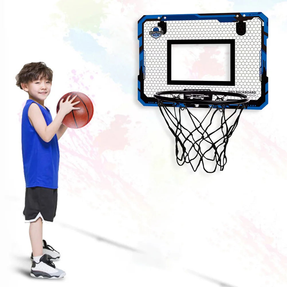 Kids Mini Basketball Hoop With Electronic Scoreboard - Outdoor - Indoor