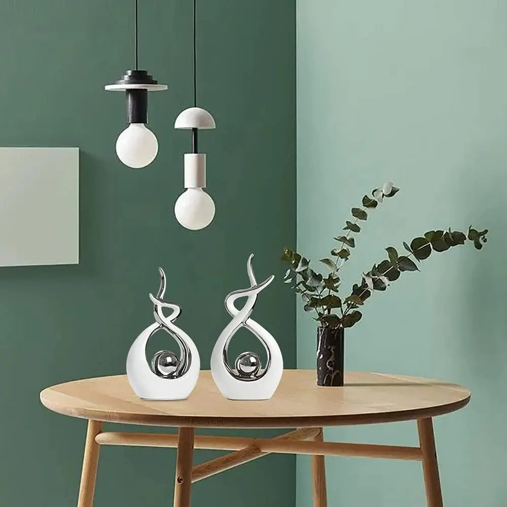 Modern Abstract Art  Table Decorations for Dining Room Living Room Office Centerpiece