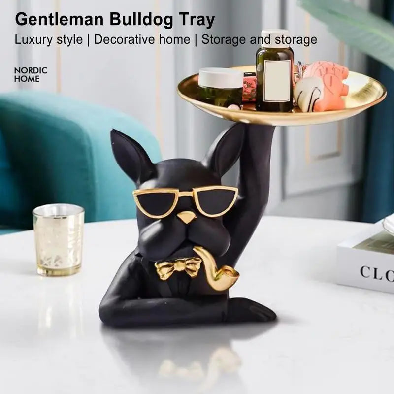 Dog Statue with Tray - Multi Functional