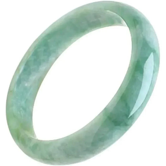 Natural Jade Bangle Bracelet for Women -  Classcial Retro Chinese Style Hand Jade Bracelets