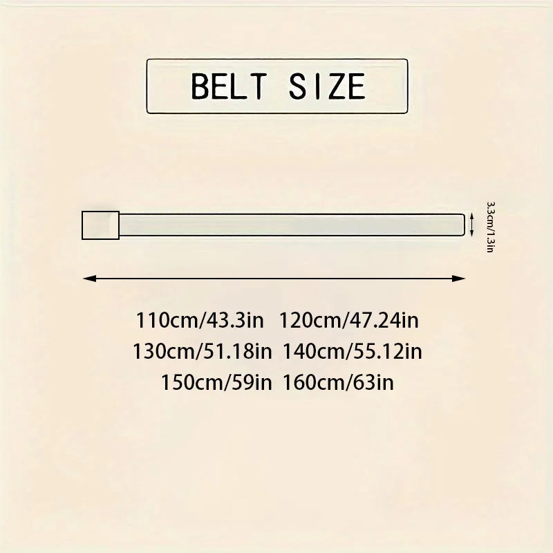 Men's Leather Belt Fashion Automatic Buckle Cowskin Male Belts Luxury Designer Black belt 110-160cm Plus Size Jeans Belt