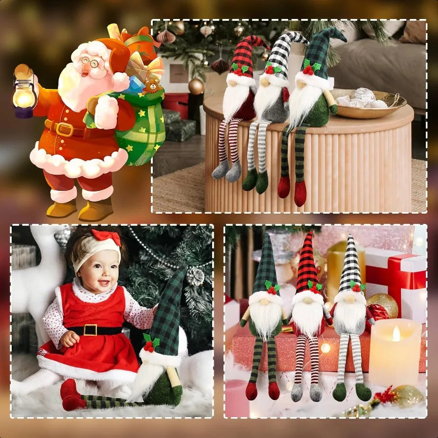 3Pcs Christmas Gnomes