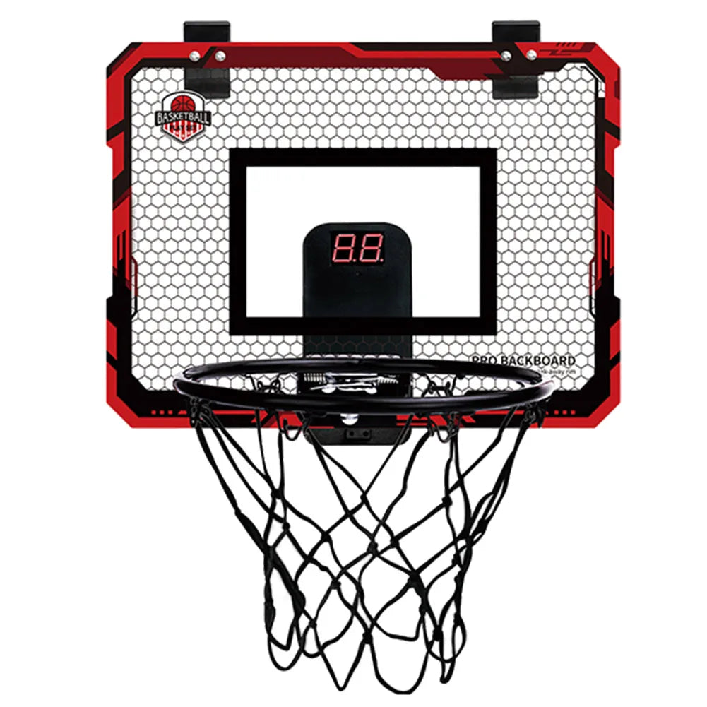 Kids Mini Basketball Hoop With Electronic Scoreboard - Outdoor - Indoor
