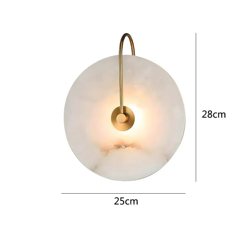 Modern Creative Marble Wall Lamp