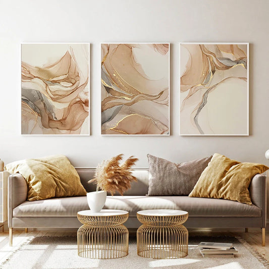 Marble  Canvas  Abstract Painting